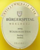 圣灵斯泰因精选雷司令甜白葡萄酒(Burgerspital zum Heiligen Geist Wurzburger Stein Riesling Auslese, Franken, Germany)