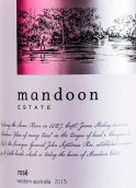 曼顿桃红葡萄酒(Mandoon Estate Rose, West Australia, Australia)