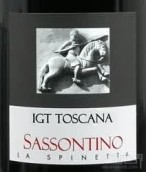 斯繽尼塔酒莊薩森提諾桑嬌維塞紅葡萄酒(La Spinetta Sassontino Sangiovese, Tuscany, Italy)