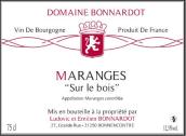 博納爾特酒莊蘇布瓦（馬朗日村）紅葡萄酒(Domaine Bonnardot Sur le Bois, Maranges, France)