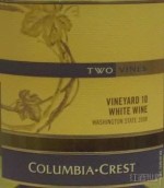 哥倫比亞山峰第十園混釀干白葡萄酒(Columbia Crest Two Vines Vineyard 10 White, Washington, USA)