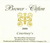 克林頓康特尼園霞多麗干白葡萄酒(Brewer-Clifton Courtney's Vineyard Chardonnay, Sta Rita Hills, USA)