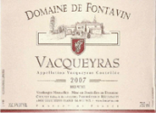 楓丹酒莊瓦給拉斯紅葡萄酒(Domaine de Fontavin, Vacqueyras, France)