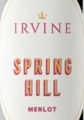 爾文酒莊春山梅洛紅葡萄酒(Irvine Springhill Merlot, Australia)