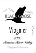 黑鵝酒莊維歐尼干白葡萄酒(Black Goose Viognier, Russian River Valley, USA)