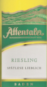 金靈猴酒莊版本雷司令晚收甜白葡萄酒(Affentaler Edition Riesling Spatlese, Baden, Germany)