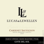 盧卡斯樂文海岸赤霞珠紅葡萄酒(Lucas & Lewellen Vineyards Cote del Sol Cabernet Sauvignon, Santa Barbara County, USA)