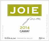 喜悅酒莊佳美干紅葡萄酒(Joie Farm Gamay, Okanagan Valley, Canada)