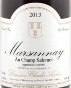 敖丹馬沙內(nèi)羅沙門紅葡萄酒(Domaine Charles Audoin Marsannay Au Champ Salomon Rouge, Cote de Nuits, France)