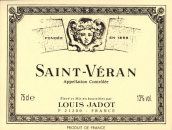 路易亞都（圣韋朗村）白葡萄酒(Louis Jadot Blanc, Saint-Veran, France)