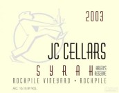 杰夫科恩哈利珍藏西拉干紅葡萄酒(JC Cellars Rockpile Vineyard Haley Reserve Syrah, Cry Creek valley, USA)