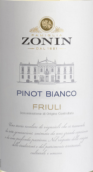 卓林酒莊白皮諾白葡萄酒(Zonin Pinot Bianco, Friuli, Italy)