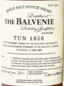 百富1858號(hào)桶第5批次蘇格蘭單一麥芽威士忌(The Balvenie Tun 1858 Batch No.5 Single Malt Scotch Whisky, Speyside, UK)