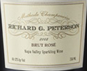 理查德·皮特森干型桃紅葡萄酒(Richard G. Peterson Brut Rose, Napa Valley, USA)