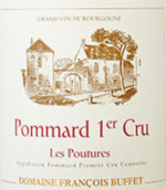 弗朗索瓦·比費(fèi)波特雷（玻瑪一級(jí)園）干紅葡萄酒(Domaine Francois Buffet Pommard 1er Cru Les Poutures, Cote de Beaune, France)