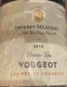 愛德華·德魯尼酒莊伏舊一級園紅葡萄酒(Edouard Delaunay Vougeot Premier Cru, Burgundy, France)