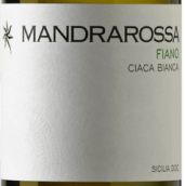 马尔拉罗萨酒庄白色石灰石菲亚诺白葡萄酒(Mandrarossa Ciaca Bianca Fiano Sicilia, Sicily, Italy)
