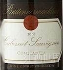 布登維沃赤霞珠干紅葡萄酒(Buitenverwachting Cabernet Sauvignon, Constantia, South Africa)