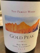 姚氏酒莊金峰紅葡萄酒(Yao Family Wines Gold Peak, Lodi, USA)