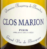 富祖利酒莊瑪麗恩（菲克桑村）干白葡萄酒(Domaine Fougeray De Beauclair Clos Marion Blanc, Fixin, France)