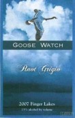 觀鵝灰皮諾干白葡萄酒(Goose Watch Pinot Grigio, Finger Lakes, USA)