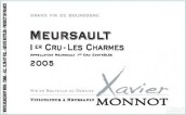 澤維爾蒙諾酒莊香牡（默爾索一級園）白葡萄酒(Domaine Xavier Monnot Les Charmes, Meursault Premier Cru, France)