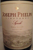 約瑟夫菲爾普斯西拉干紅葡萄酒(Joseph Phelps Vineyards Syrah, Napa Valley, USA)