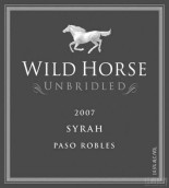 野馬酒莊恣意西拉干紅葡萄酒(Wild Horse Unbridled Syrah, Paso Robles, USA)