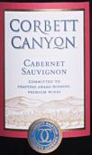 科柏谷酒庄赤霞珠红葡萄酒(Corbett Canyon Cabernet Sauvignon, Central Valley, USA)