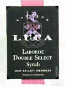 盧卡精選西拉干紅葡萄酒(Luca Laborde Double Select Syrah, Uco Valley, Argentina)