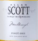 斯科特酒莊灰皮諾白葡萄酒(Allan Scott Pinot Gris, Marlborough, New Zealand)