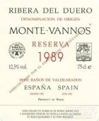 蒙特萬諾斯酒莊蒙特萬諾斯珍藏紅葡萄酒(Bodegas Montevannos Montevannos Reserva, Ribera del Duero, Spain)