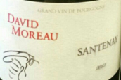 大衛(wèi)莫羅酒莊桑特奈村莊級干紅葡萄酒(Domaine David Moreau Santenay, Cote de Beaune, France)