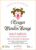 紅磨坊酒莊副牌紅葡萄酒(Ecuyer du Moulin Rouge, Haut-Medoc, France)