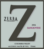 斑馬桑嬌維塞干紅葡萄酒（哥倫比亞谷）(Zerba Cellars Sangiovese, Columbia Valley, USA)