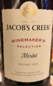 杰卡斯釀酒師特選梅洛紅葡萄酒(Jacob's Creek Winemaker's Selection Merlot, Clare Valley, Australia)