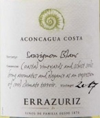 伊拉蘇酒莊阿空加瓜海岸長相思白葡萄酒(Errazuriz Aconcagua Costa Sauvignon Blanc, Aconcagua Valley, Chile)