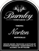 博立諾頓干紅葡萄酒(Burley Norton, Monticello, USA)