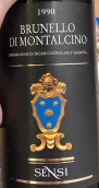 心思酒莊布魯奈羅紅葡萄酒(Sensi Brunello di Montalcino DOCG, Tuscany, Italy)