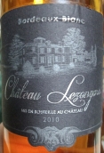 勒宗伽酒莊白葡萄酒(Chateau Lezongars Blanc, Bordeaux, France)