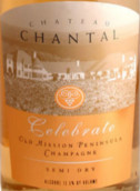 香塔爾慶典桃紅起泡酒(Chateau Chantal Celebrate Rose Sparkling, Old Mission Peninsula, USA)