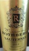 羅斯伯格侯爵白葡萄酒(Marquis de Rothberg, Sauternes, France)