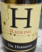 赫爾曼酒莊H雷司令白葡萄酒(Dr. Hermann H Riesling, Mosel, Germany)