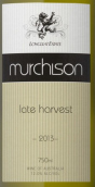 默奇森遲摘甜白葡萄酒(Murchison Wines Late Harvest, Goulburn Valley, Australia)