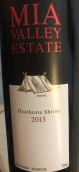 米婭谷西拉干紅葡萄酒(Mia Valley Estate Shiraz, Heathcote, Australia)