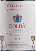 維博帝酒莊多巴紅葡萄酒(Viberti Giovanni Dolba, Langhe, Italy)