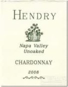 Hendry 'Hendry Ranch' Unoaked Chardonnay, Napa Valley, USA