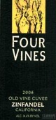 四棵葡萄樹老藤特釀仙粉黛干紅葡萄酒(Four Vines Old Vine Cuvee Zinfandel, California, USA)