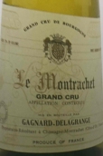 加納德-德拉格朗熱酒莊蒙哈榭特級(jí)園白葡萄酒(Domaine Gagnard-Delagrange Le Montrachet Grand Cru, Cote de Beaune, France)