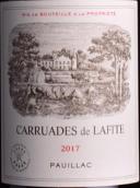 拉菲珍寶（小拉菲）紅葡萄酒(Carruades de Lafite, Pauillac, France)